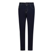 Blauwe Jeans Aw24 Stijl Jacob Cohën , Blue , Heren