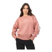 Roze Sweater met Maxi Logo Disclaimer , Pink , Dames