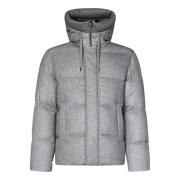 Grijze Bomberjack Elegante Pasvorm Herno , Gray , Heren