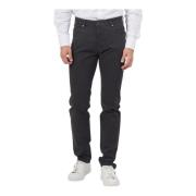 Grijze Broek met 5 Zakken Bugatti , Gray , Heren