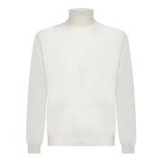 Witte Gebreide Kleding voor Moderne Mannen Dell'oglio , White , Heren