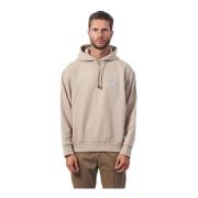 Beige Hoodie van Katoen Armani Exchange , Beige , Heren