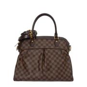 Pre-owned Canvas louis-vuitton-bags Louis Vuitton Vintage , Brown , Da...