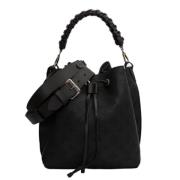 Pre-owned Leather louis-vuitton-bags Louis Vuitton Vintage , Black , D...