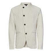 Witte Buitenkleding Jas Aw24 Emporio Armani , Beige , Heren