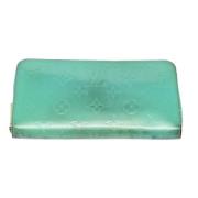 Pre-owned Leather wallets Louis Vuitton Vintage , Blue , Dames