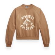 Mustang Sweatshirt Polo Ralph Lauren , Brown , Dames