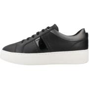 Skyely Sneakers Geox , Black , Dames