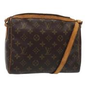 Pre-owned Canvas shoulder-bags Louis Vuitton Vintage , Brown , Dames