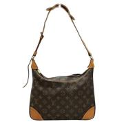 Pre-owned Canvas shoulder-bags Louis Vuitton Vintage , Brown , Dames