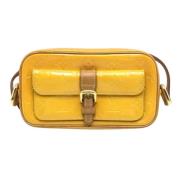 Pre-owned Canvas louis-vuitton-bags Louis Vuitton Vintage , Yellow , D...