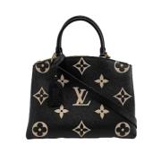 Pre-owned Leather louis-vuitton-bags Louis Vuitton Vintage , Black , D...