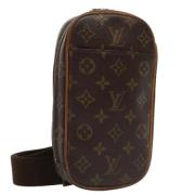 Pre-owned Canvas crossbody-bags Louis Vuitton Vintage , Brown , Dames