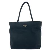 Pre-owned Canvas totes Prada Vintage , Black , Dames