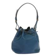 Pre-owned Leather louis-vuitton-bags Louis Vuitton Vintage , Blue , Da...