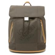 Pre-owned Canvas backpacks Louis Vuitton Vintage , Brown , Heren