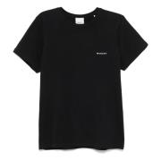 Zwarte T-shirt en Polo Collectie Isabel Marant , Black , Heren