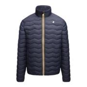 Heren Winterjas K-Way , Blue , Heren