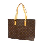 Pre-owned Canvas louis-vuitton-bags Louis Vuitton Vintage , Brown , Da...