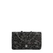 Pre-owned Canvas chanel-bags Chanel Vintage , Black , Dames