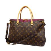 Pre-owned Canvas louis-vuitton-bags Louis Vuitton Vintage , Brown , Da...