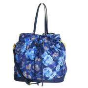 Pre-owned Fabric louis-vuitton-bags Louis Vuitton Vintage , Blue , Dam...