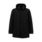 Laminar GoreTex Carcoat in Zwart Herno , Black , Heren