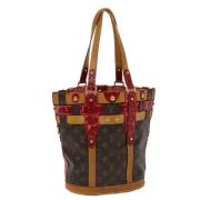 Pre-owned Canvas louis-vuitton-bags Louis Vuitton Vintage , Black , Da...