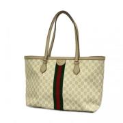 Pre-owned Plastic gucci-bags Gucci Vintage , Beige , Dames