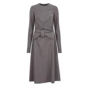 Strikjurk Melange Donkergrijs Maison Margiela , Gray , Dames