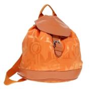 Pre-owned Nylon backpacks Salvatore Ferragamo Pre-owned , Orange , Dam...