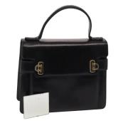 Pre-owned Leather handbags Salvatore Ferragamo Pre-owned , Black , Dam...