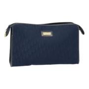 Pre-owned Canvas clutches Dior Vintage , Blue , Dames