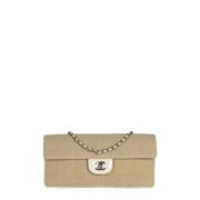 Pre-owned Canvas chanel-bags Chanel Vintage , Beige , Dames