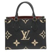 Pre-owned Leather louis-vuitton-bags Louis Vuitton Vintage , Black , D...