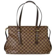 Pre-owned Canvas louis-vuitton-bags Louis Vuitton Vintage , Brown , Da...