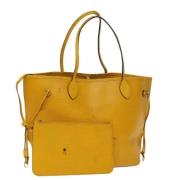 Pre-owned Leather louis-vuitton-bags Louis Vuitton Vintage , Yellow , ...