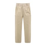 Crème Broek Stijlvol Daniele Alessandrini , Beige , Heren