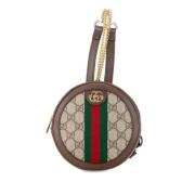 Pre-owned Canvas gucci-bags Gucci Vintage , Beige , Dames