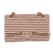 Pre-owned Canvas chanel-bags Chanel Vintage , Beige , Dames