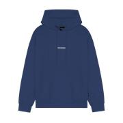 Blauwe Katoenen Sweatshirt Ribs OG Propaganda , Blue , Heren