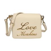 Beige Synthetische Dameshandtas Moschino , Beige , Dames