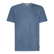 Poederblauwe T-shirts en Polo's James Perse , Blue , Heren