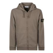 Ritssluiting Sweatshirt Stone Island , Brown , Heren