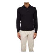 Klassiek Poloshirt in Diverse Kleuren Corneliani , Blue , Heren