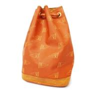 Pre-owned Leather louis-vuitton-bags Louis Vuitton Vintage , Orange , ...