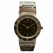 Pre-owned Metal watches Bvlgari Vintage , Black , Dames