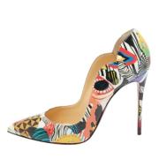 Pre-owned Leather heels Christian Louboutin Pre-owned , Multicolor , D...