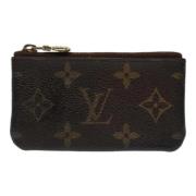 Pre-owned Canvas wallets Louis Vuitton Vintage , Brown , Unisex