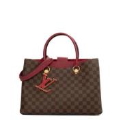 Pre-owned Canvas louis-vuitton-bags Louis Vuitton Vintage , Brown , Da...